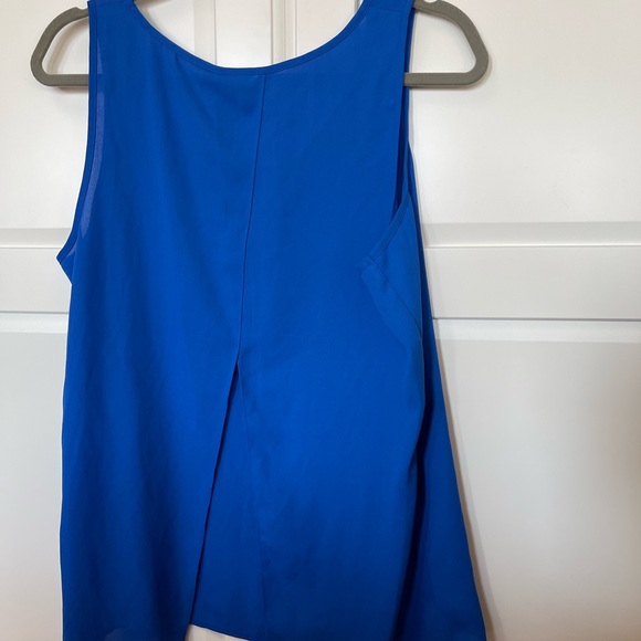 Express royal blue cute flowing tank - Picture 2 of 3